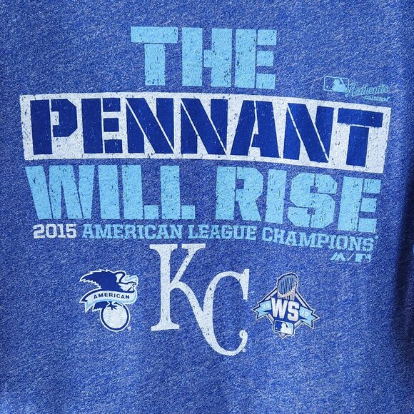 Women's 2015 Large Kansas City Royals Raglan Tshirt - Picture 4 of 4